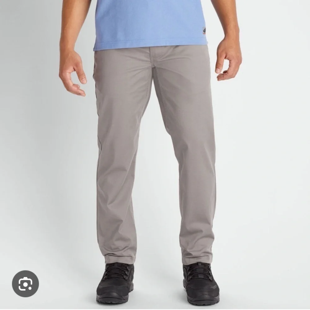Duluth trading 40 grit Men's Gray carpenter Pants slim fit workwear office 44x30